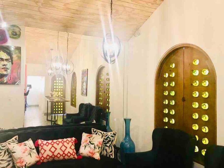 San Marcos  Casa Capilla @ Casa Frida Valle De Gpe 빌라 외부 사진
